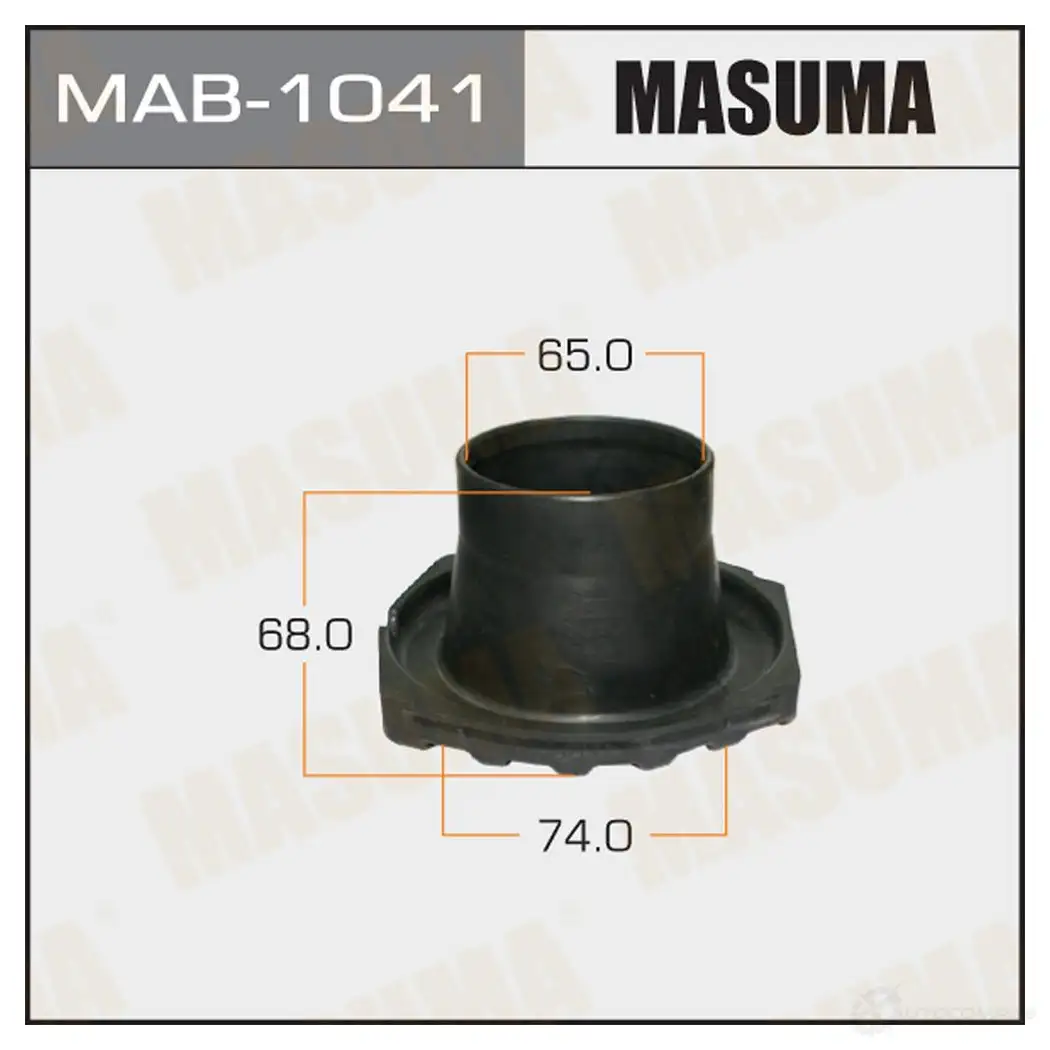 Пыльник амортизатора (резина) MASUMA MAB-1041 1422878965 H8EP TGH изображение 0