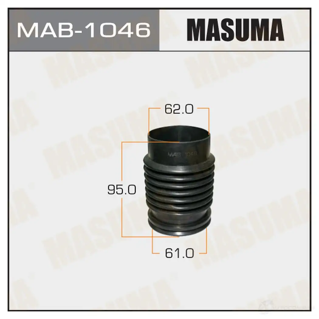 Пыльник амортизатора (резина) MASUMA MAB-1046 Q3XY 0HG 1422878960 изображение 0