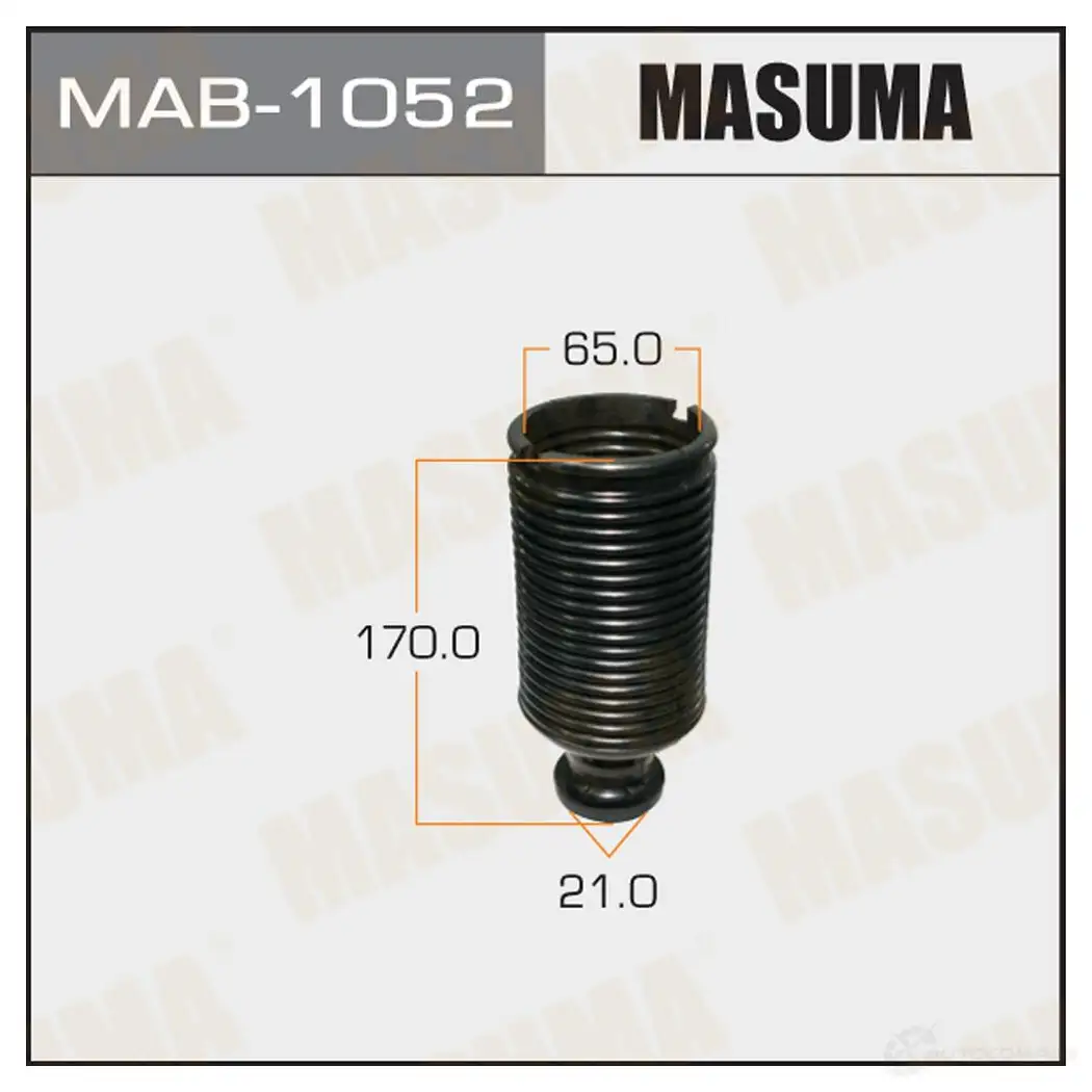 Пыльник амортизатора (резина) MASUMA 1422878954 D CQ7RB6 MAB-1052 изображение 0