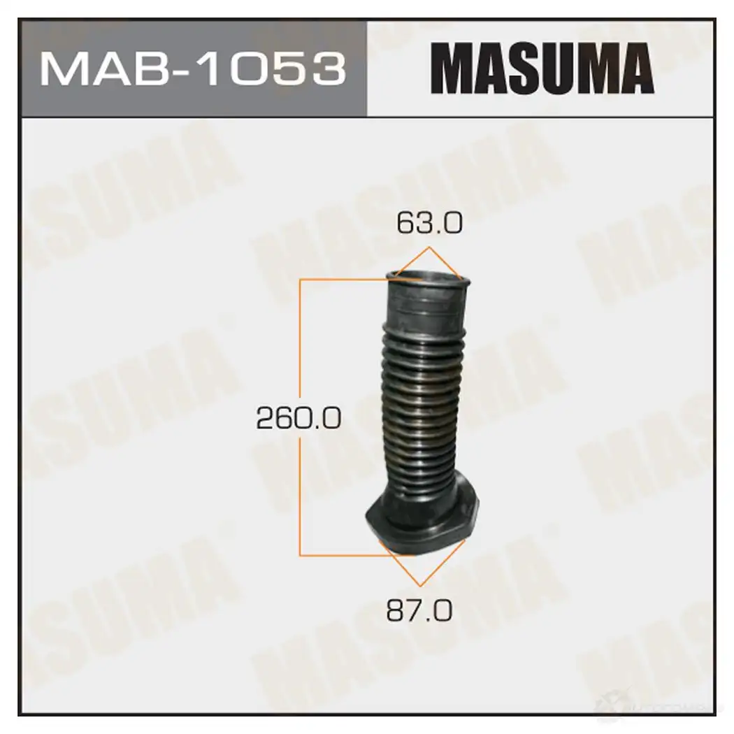 Пыльник амортизатора (резина) MASUMA RNR O6 1422878953 MAB-1053 изображение 0