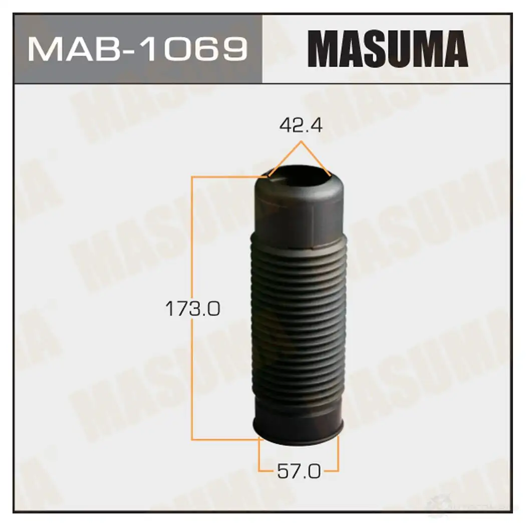 Пыльник амортизатора (пластик) MASUMA EG 85JA MAB-1069 1422878937 изображение 0