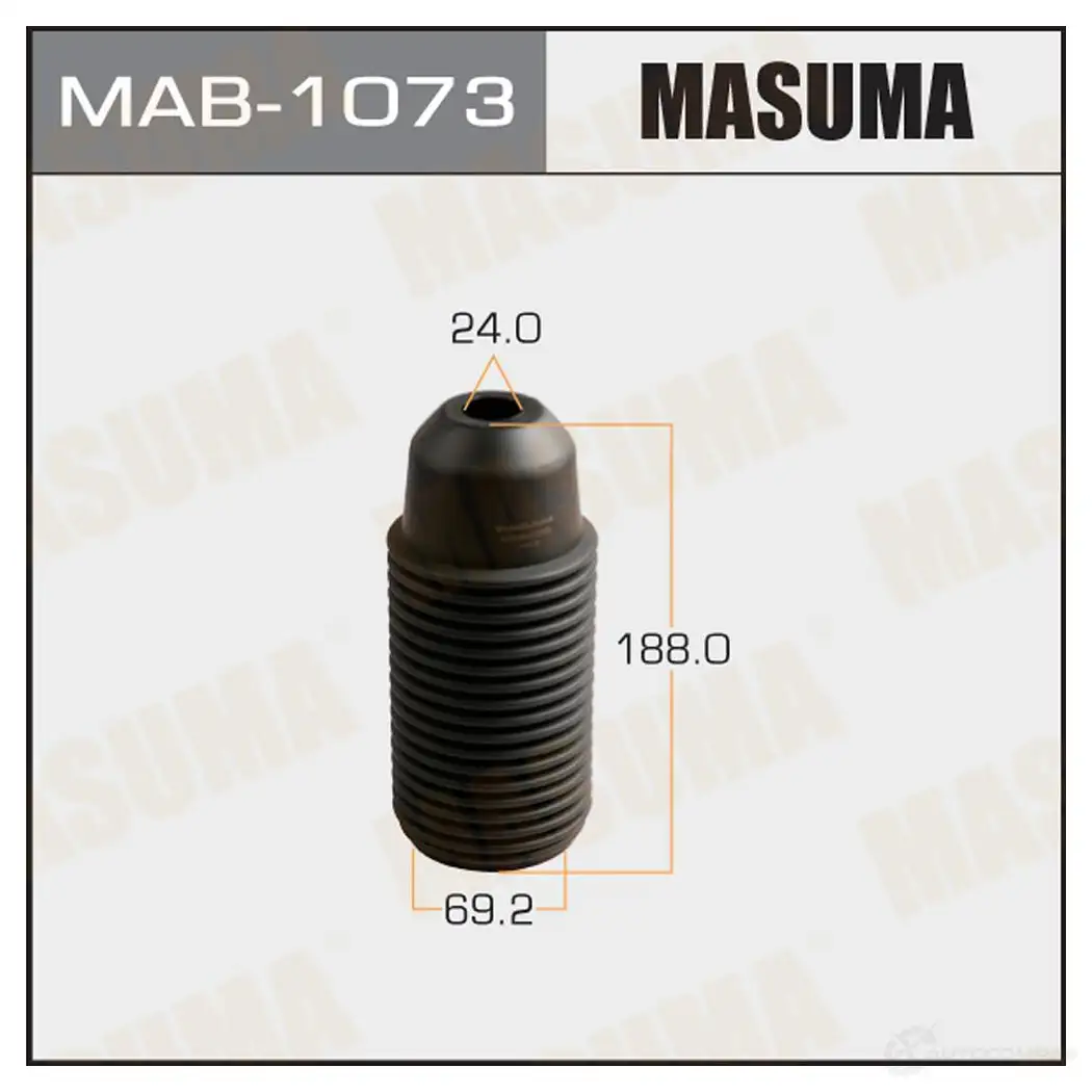 Пыльник амортизатора (пластик) MASUMA 1422878933 MAB-1073 MI6Q 2SG изображение 0