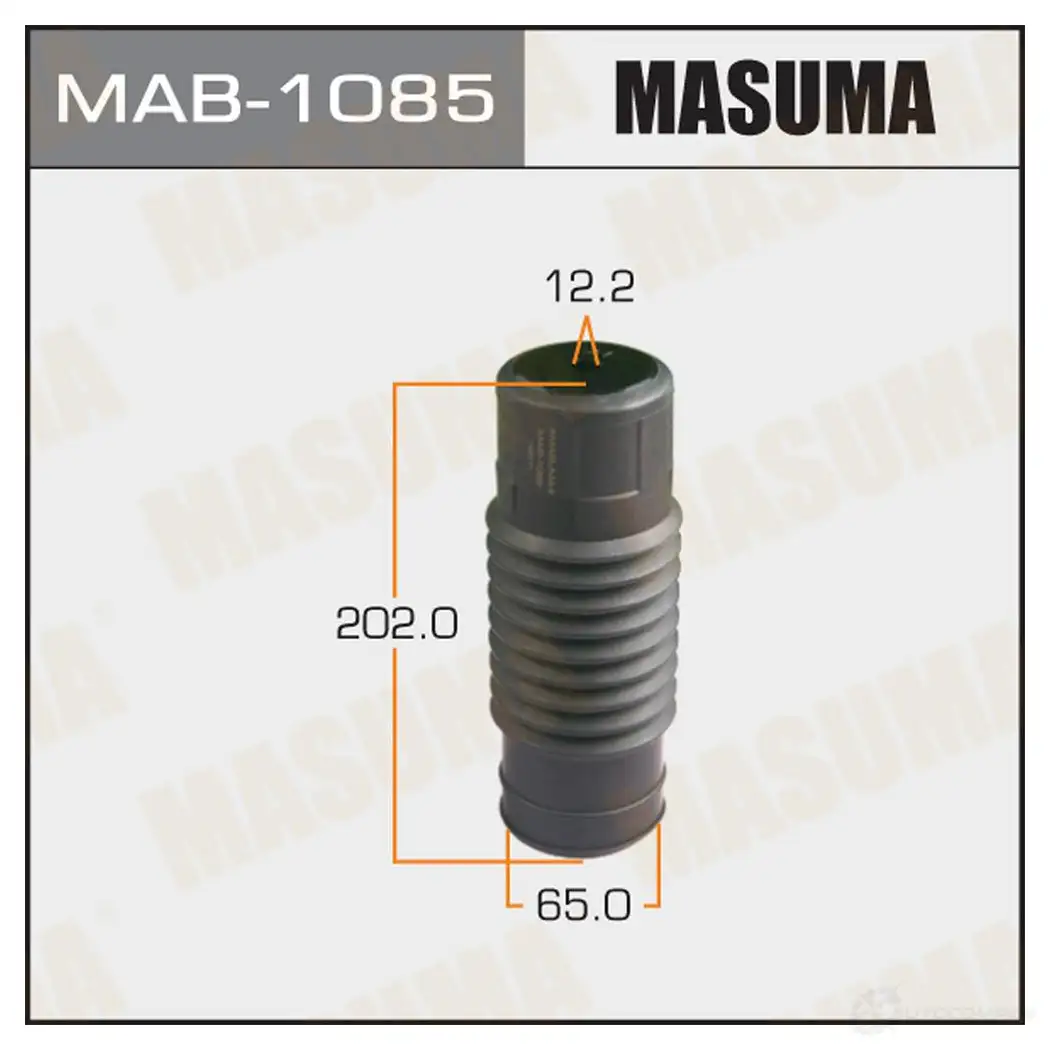 Пыльник амортизатора (пластик) MASUMA ZMW5C J4 1422878984 MAB-1085 изображение 0