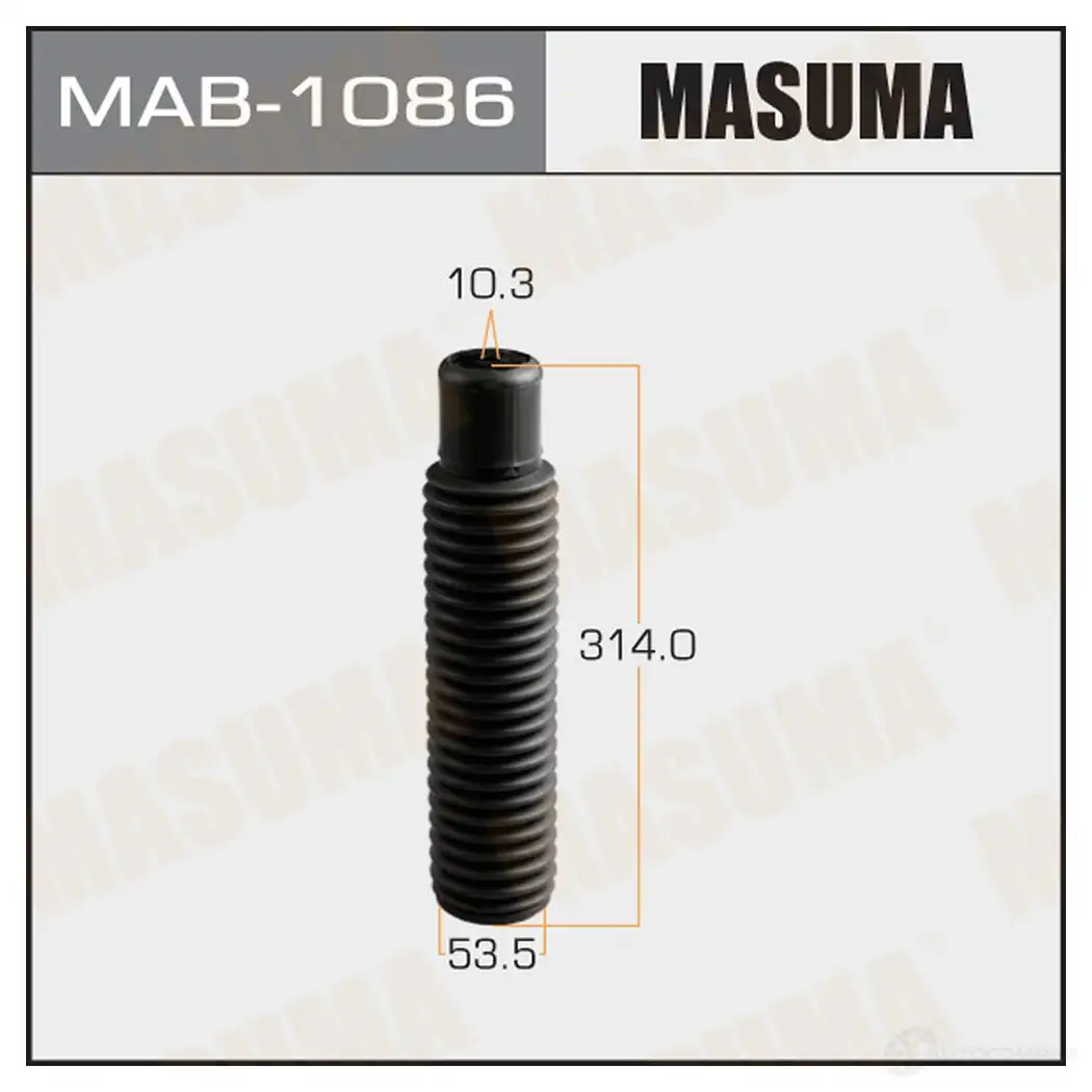 Пыльник амортизатора (пластик) MASUMA MAB-1086 1422878930 8 V3KK5 изображение 0