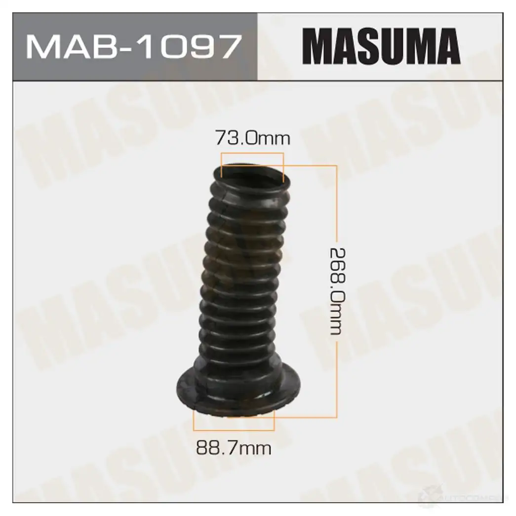 Пыльник амортизатора (резина) MASUMA DC1 FC MAB-1097 1439697503 изображение 0