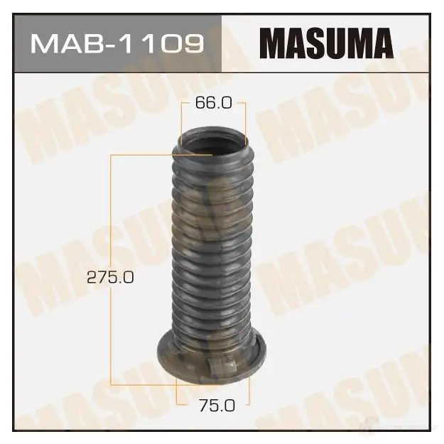 Пыльник амортизатора (резина) MASUMA MAB-1109 1439697504 7TWHH G изображение 0