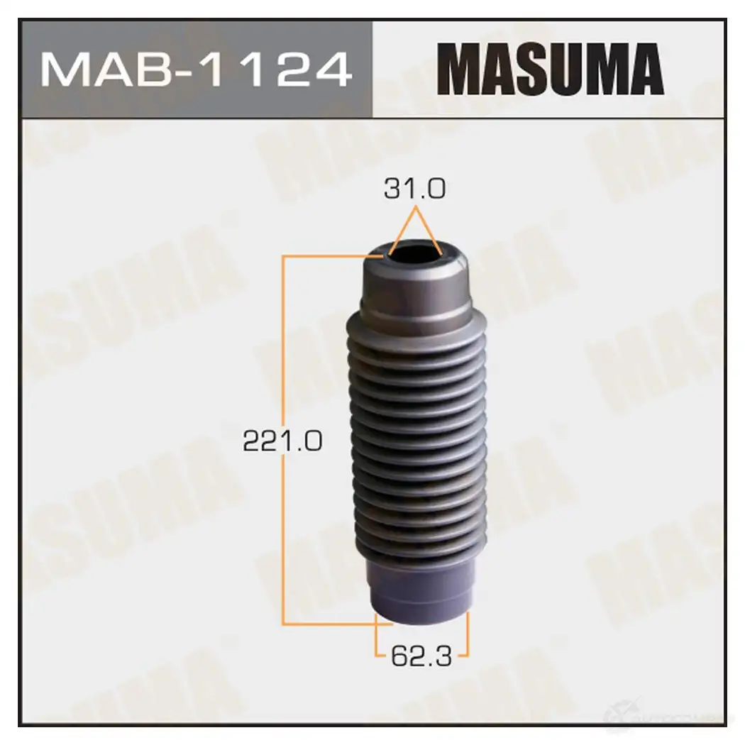 Пыльник амортизатора (пластик) MASUMA E69C G0R 1422881255 MAB-1124 изображение 0