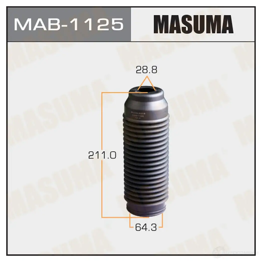 Пыльник амортизатора (пластик) MASUMA MAB-1125 1422881254 FC FMY5 изображение 0
