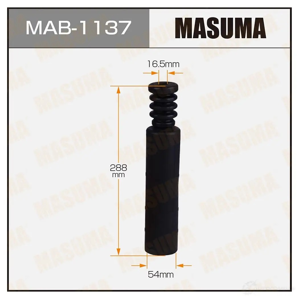 Пыльник амортизатора (резина) MASUMA X9K1 EM5 1439697519 MAB-1137 изображение 0