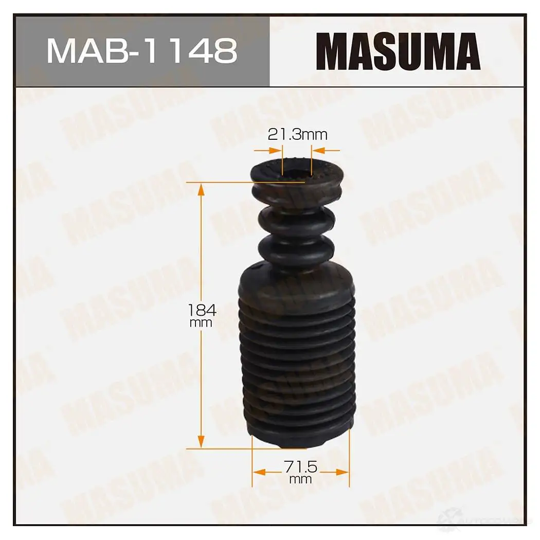 Пыльник амортизатора (резина) MASUMA MAB-1148 JAR 2O0 1439697523 изображение 0