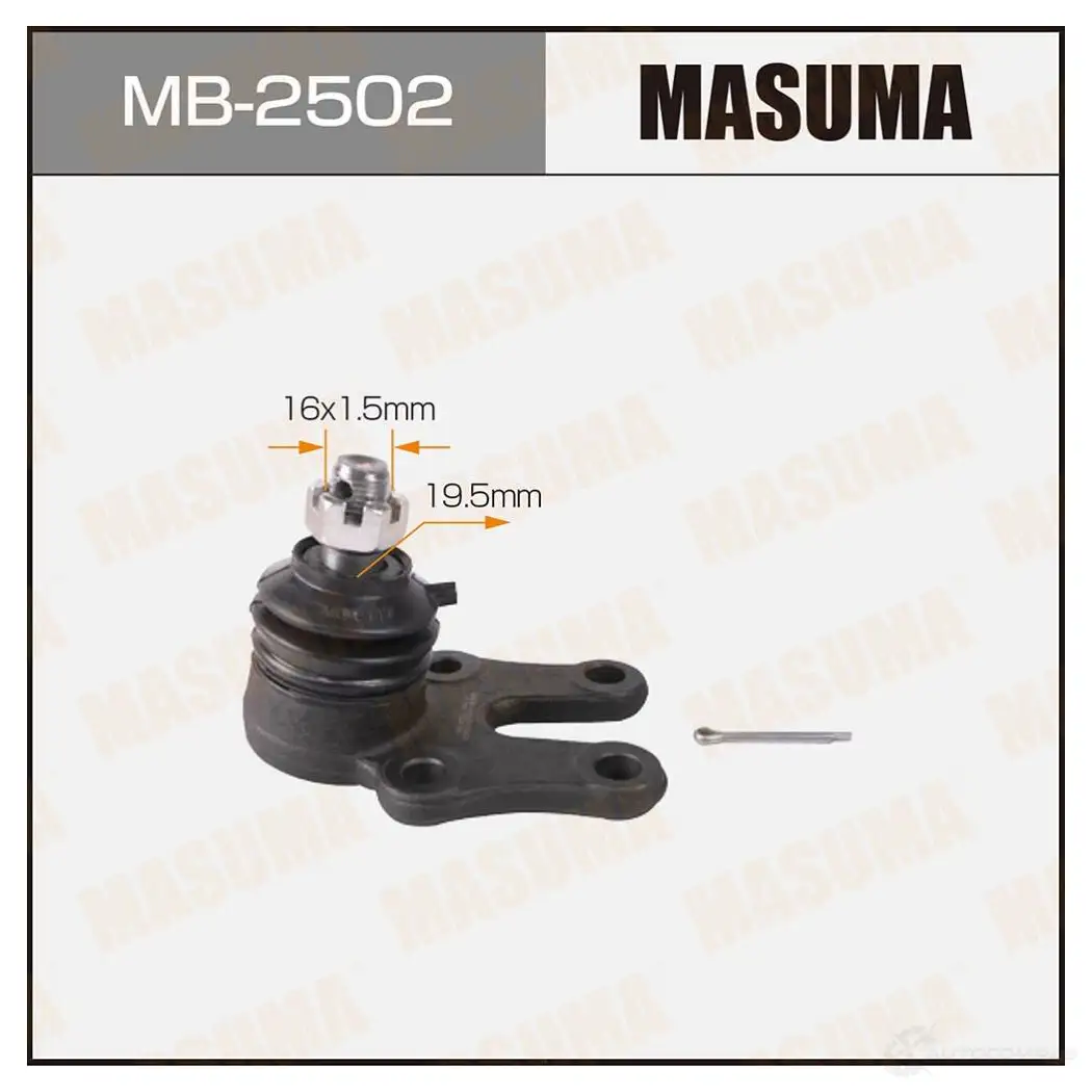 Опора шаровая MASUMA G C2SGRR MB-2502 1422882380 - Изображение 1