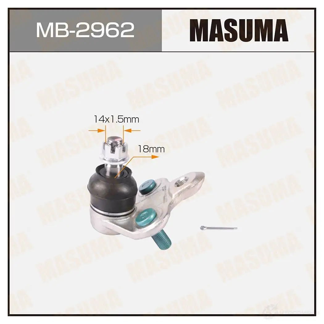 Опора шаровая MASUMA 5 7QRFA MB-2962 1422882376