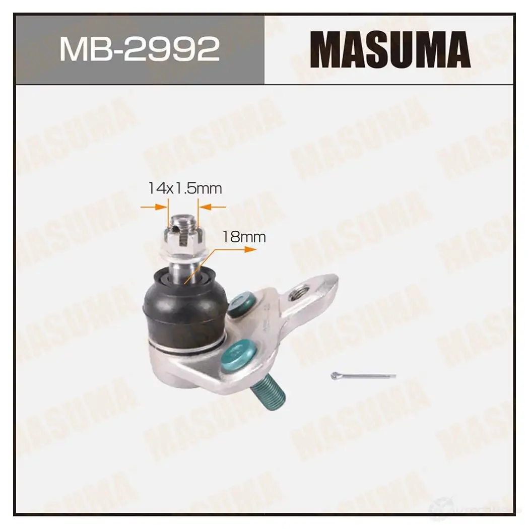 Опора шаровая MASUMA MB-2992 9HO73 IE 1422882374 изображение 0