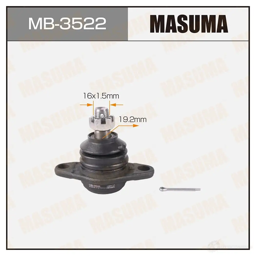 Опора шаровая MASUMA HN28 B5 1422882370 MB-3522
