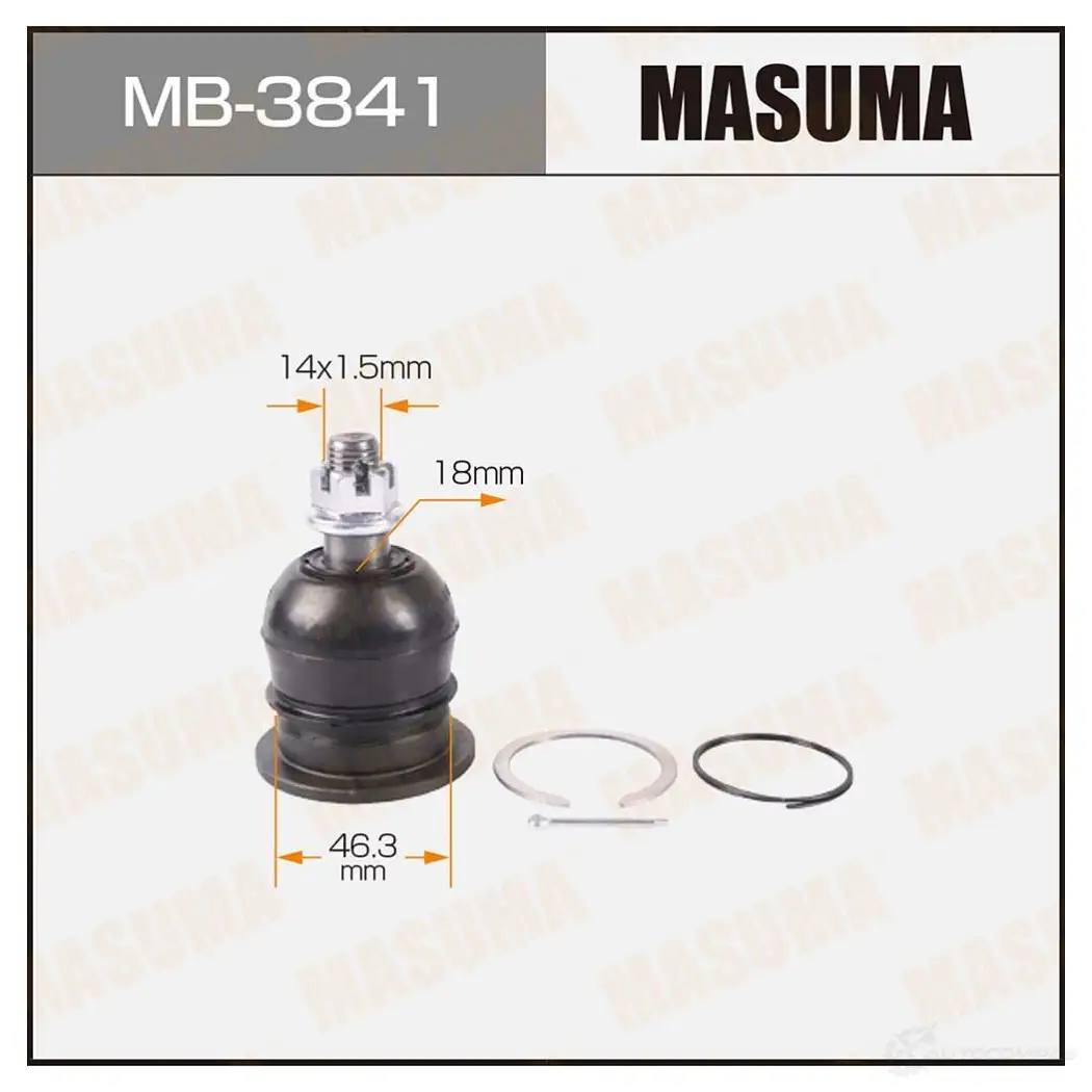 Опора шаровая MASUMA MB-3841 C X2Y2 1422882393 изображение 0
