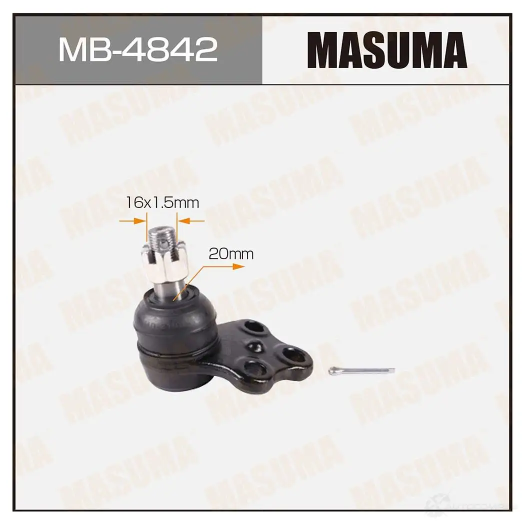 Опора шаровая MASUMA MB-4842 V 51F18 1422882419 изображение 0