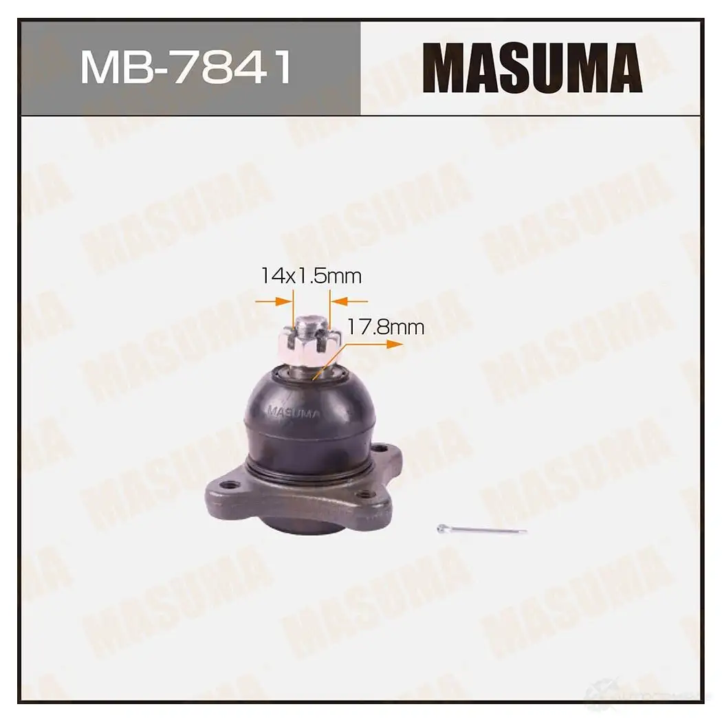 Опора шаровая MASUMA MB-7841 1422882271 TOV2 E изображение 0