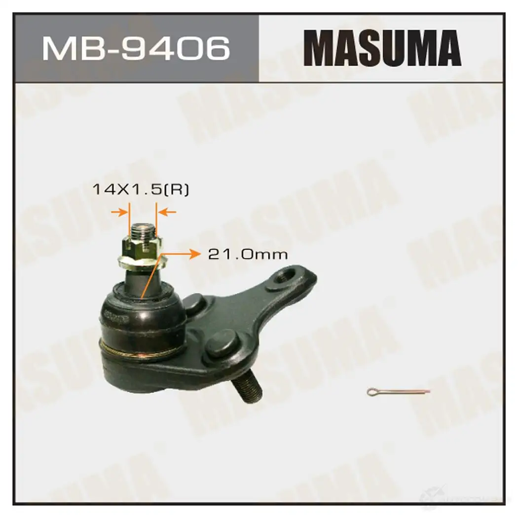 Опора шаровая MASUMA 1422882362 MB-9406 S SMXIQ изображение 0