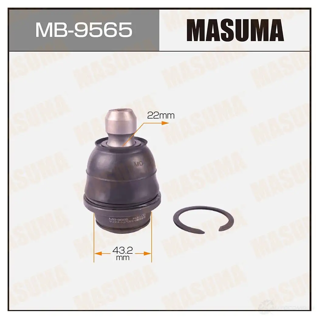 Опора шаровая MASUMA 1422882352 4 UFCMP MB-9565 изображение 0