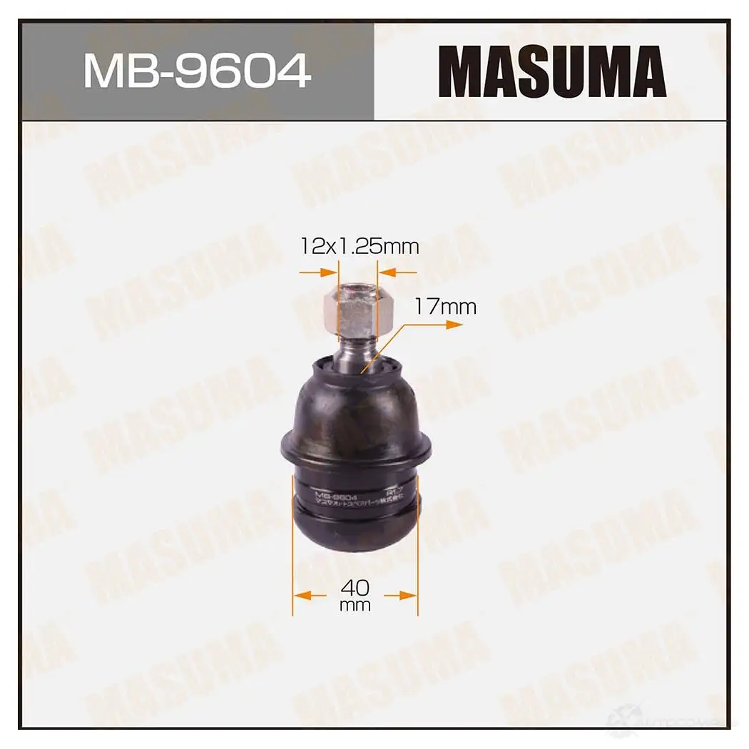 Опора шаровая MASUMA MB-9604 1422882283 2 OS7N