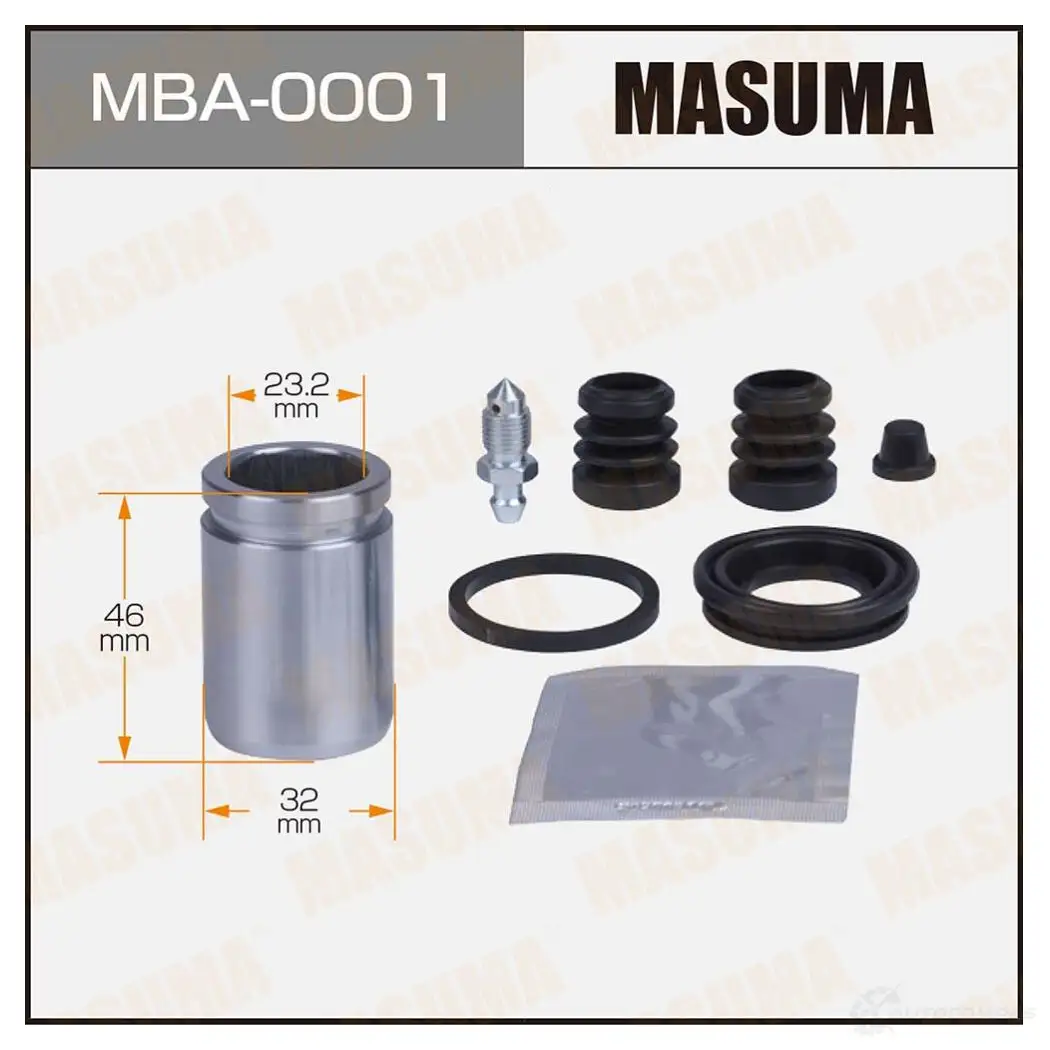 Ремкомплект тормозного суппорта с поршнем d-32 MASUMA JT 1FEBQ MBA-0001 1439697533 изображение 0
