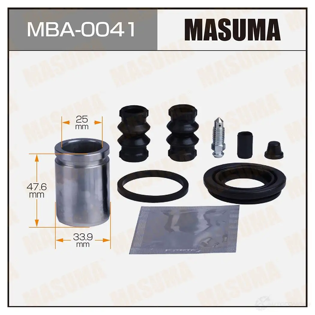 Ремкомплект тормозного суппорта с поршнем d-33.9 MASUMA X OT8UO 1439697573 MBA-0041