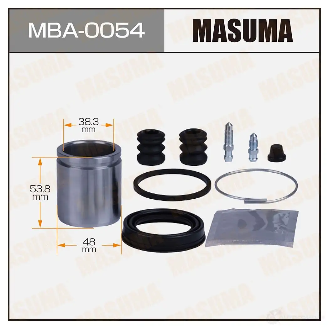 Ремкомплект тормозного суппорта с поршнем d-48 MASUMA T LH32E5 MBA-0054 1439697586