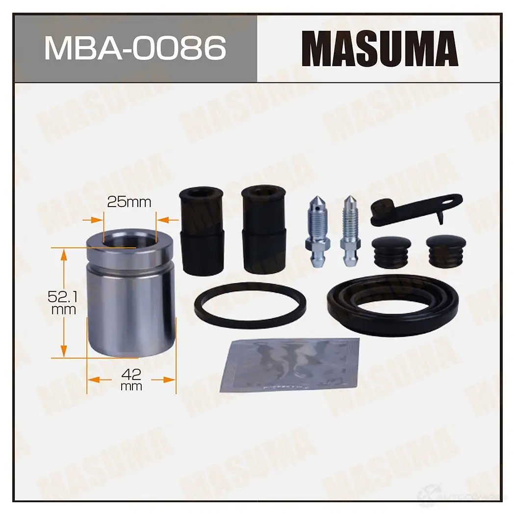 Ремкомплект тормозного суппорта с поршнем d-42 MASUMA WMOBL 5 MBA-0086 1439697618 изображение 0