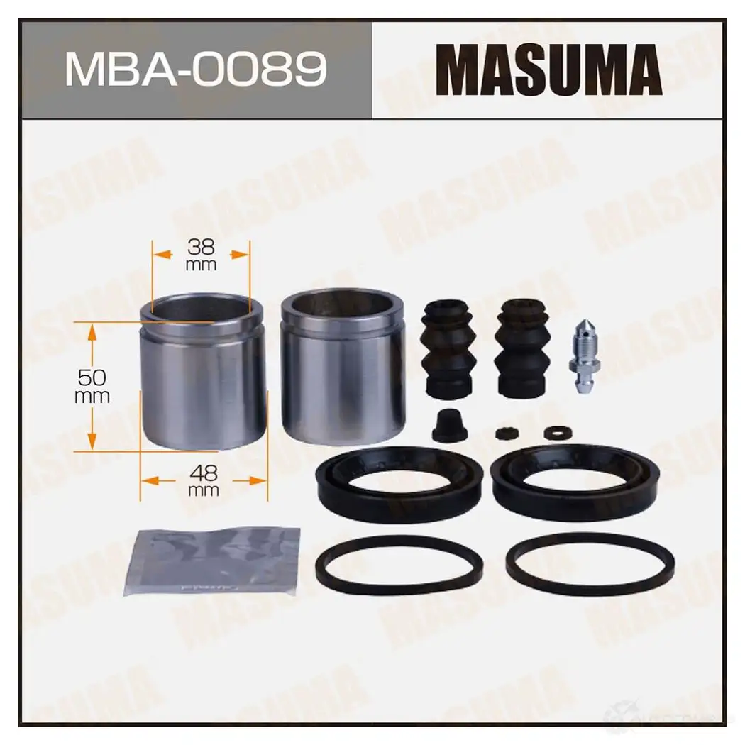 Ремкомплект тормозного суппорта с поршнем d-48 MASUMA 1439697621 MBA-0089 YDI S0U