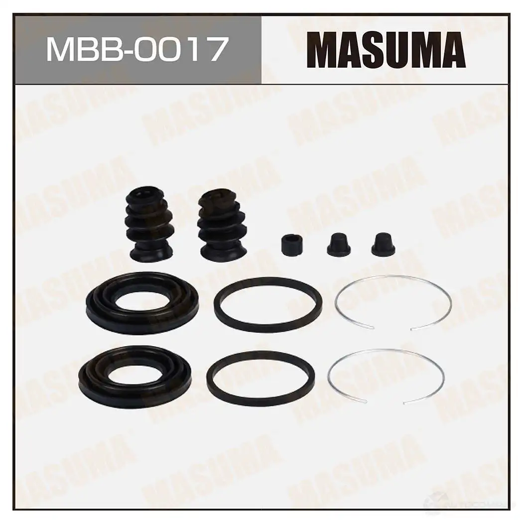 Ремкомплект тормозного суппорта MASUMA MBB-0017 YMY9 CS 1439697648 изображение 0