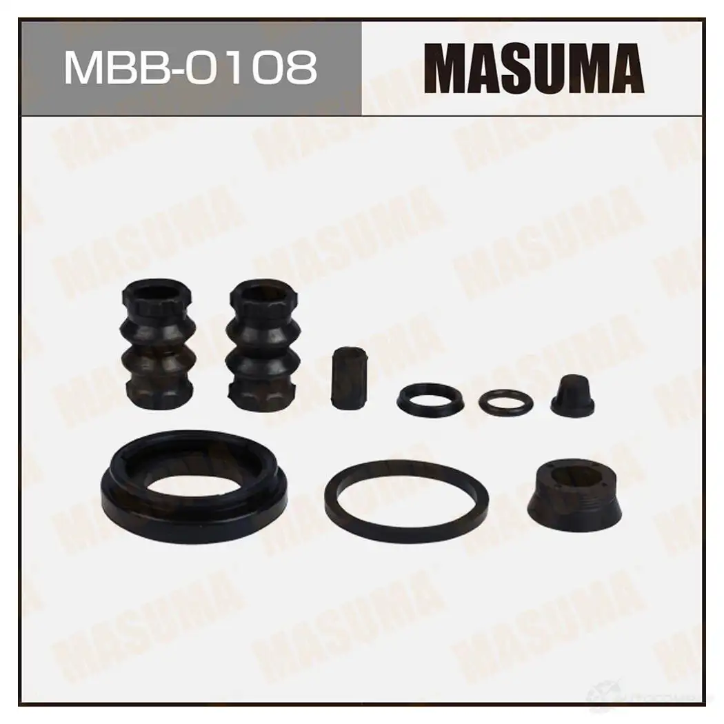 Ремкомплект тормозного суппорта MASUMA MBB-0108 F D4NK 1439697739 изображение 0