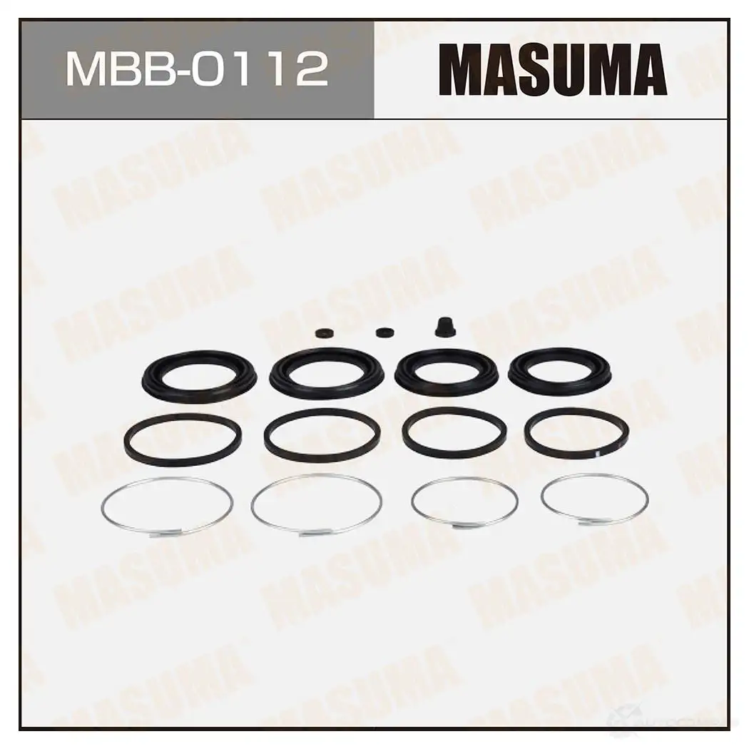 Ремкомплект тормозного суппорта MASUMA MBB-0112 1439697743 7K QVY изображение 0