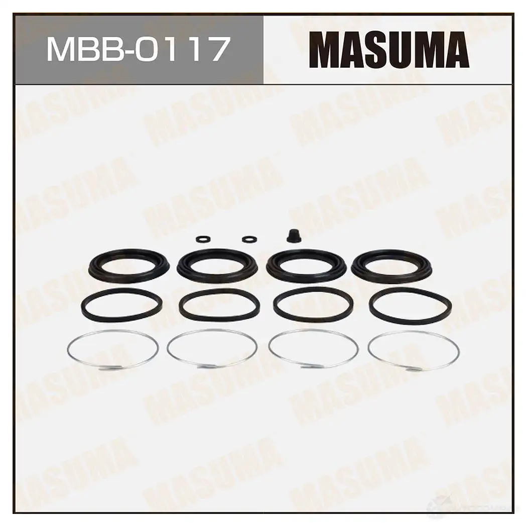 Ремкомплект тормозного суппорта MASUMA 1439697748 GNXBU V MBB-0117 изображение 0
