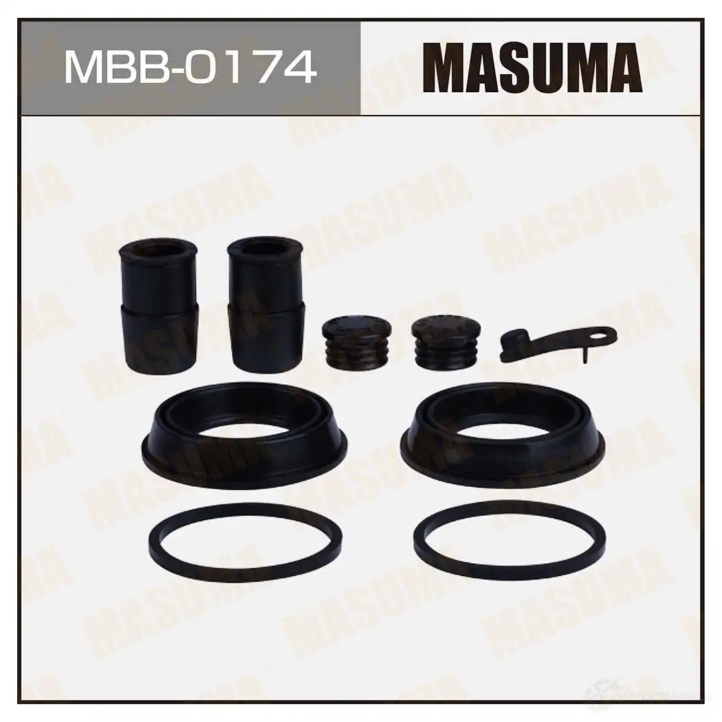 Ремкомплект тормозного суппорта MASUMA 6K SRWTR MBB-0174 1439697805 изображение 0
