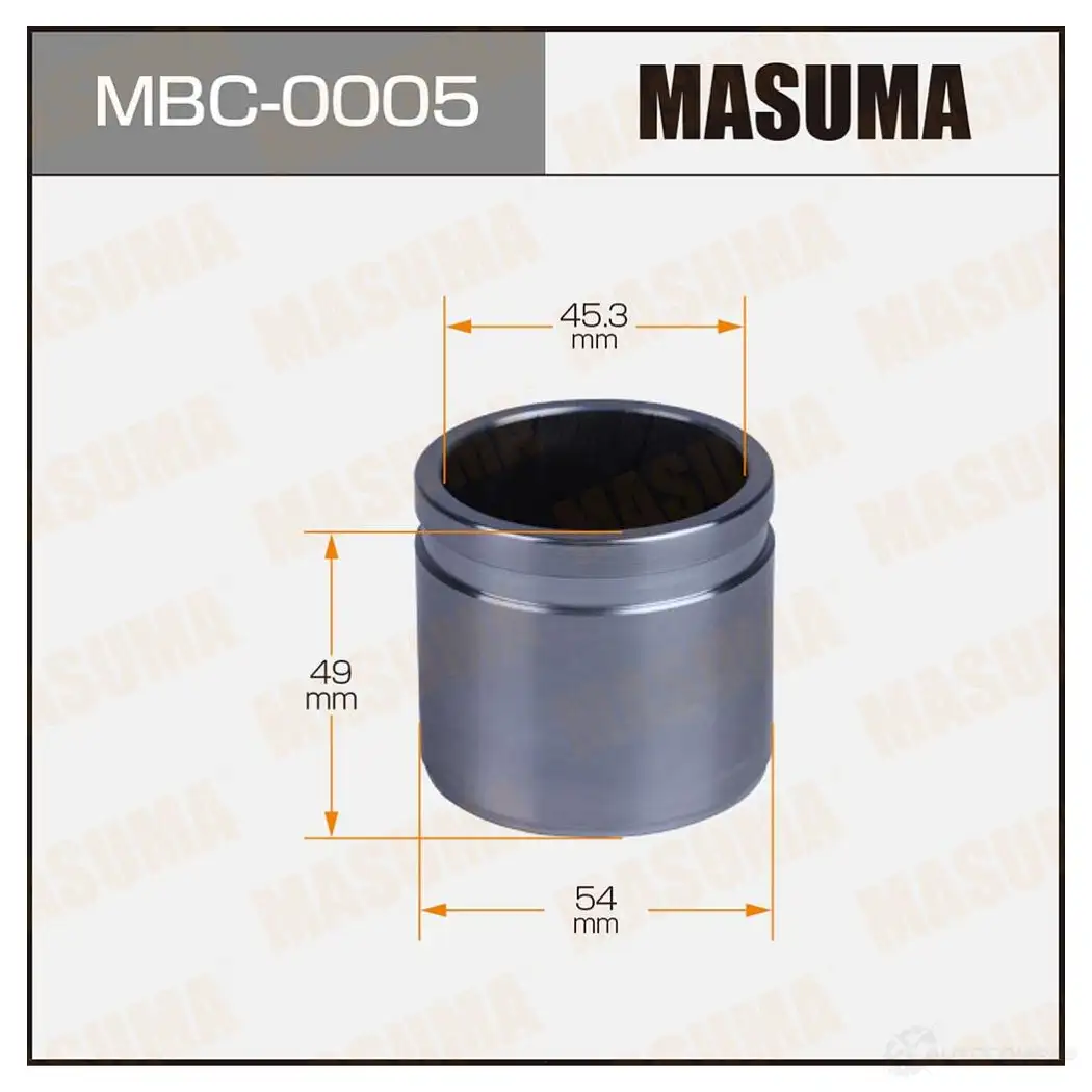 Поршень тормозного суппорта d-54 MASUMA MBC-0005 1439697821 8NT7I 6 изображение 0