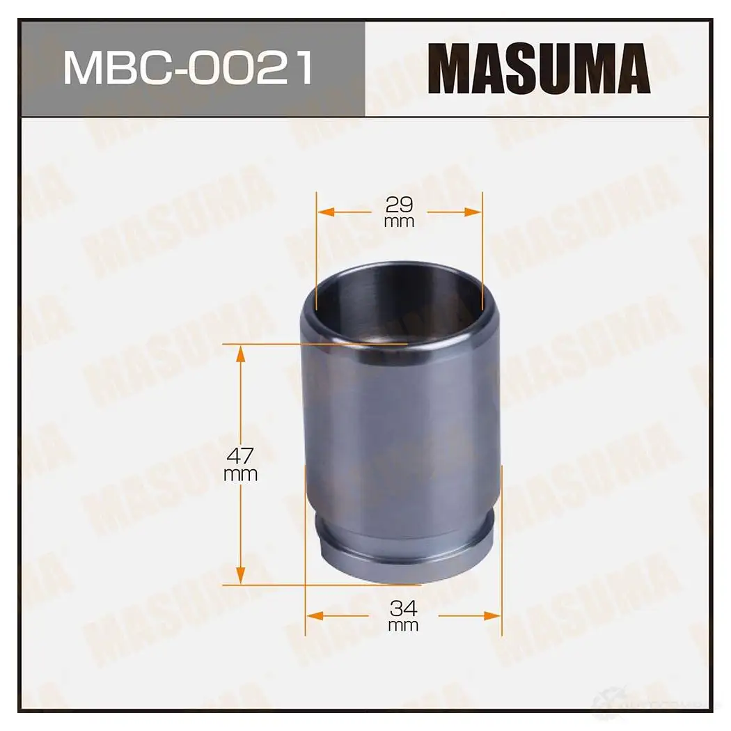 Поршень тормозного суппорта d-34 MASUMA MBC-0021 1439697837 84 ZWAPJ изображение 0
