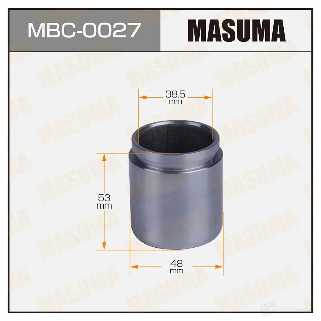 Поршень тормозного суппорта d-48 MASUMA P 9LLMV3 1439697843 MBC-0027 изображение 0