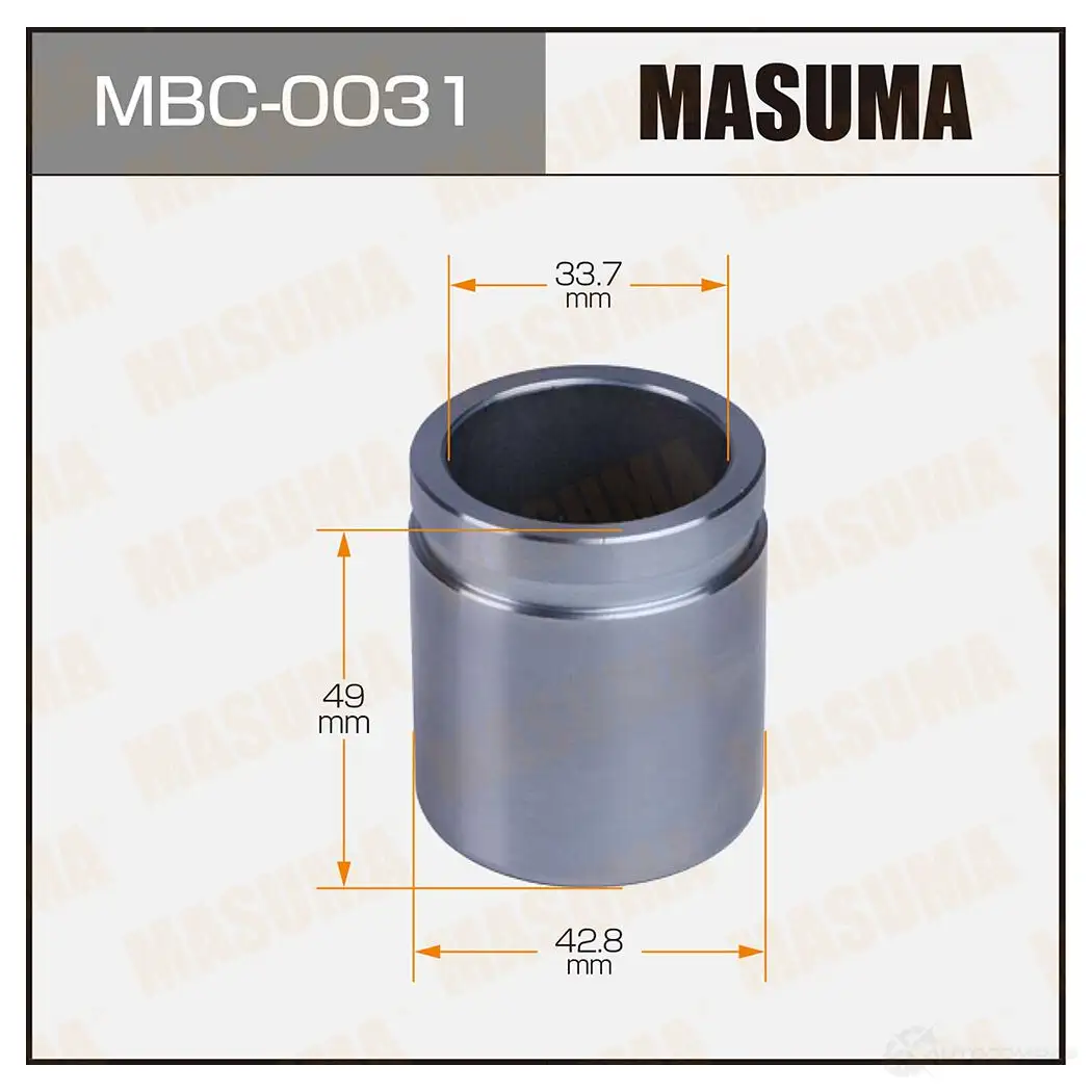 Поршень тормозного суппорта d-42.8 MASUMA MBC-0031 9FUEG Z 1439697847 изображение 0
