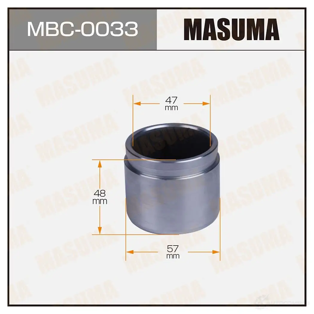 Поршень тормозного суппорта MASUMA 3PM NGB MBC-0033 1439697849 изображение 0