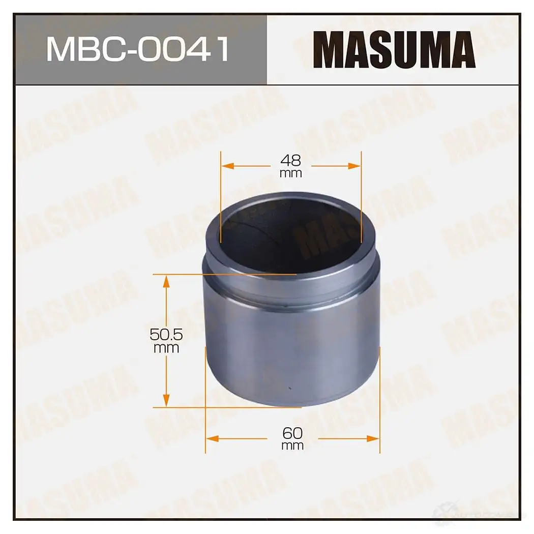 Поршень тормозного суппорта d-60 MASUMA MBC-0041 1439697857 GI AGN изображение 0