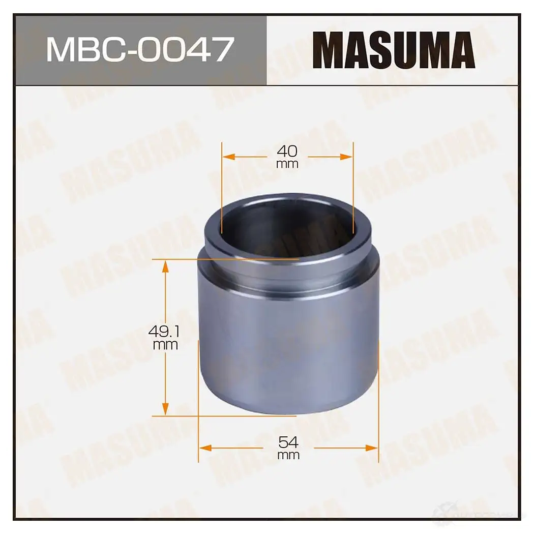Поршень тормозного суппорта d-54 MASUMA MBC-0047 1439697863 1K QMU изображение 0