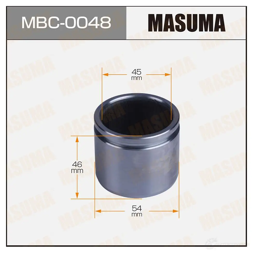 Поршень тормозного суппорта d-54 MASUMA 1439697864 W I96JS2 MBC-0048 изображение 0