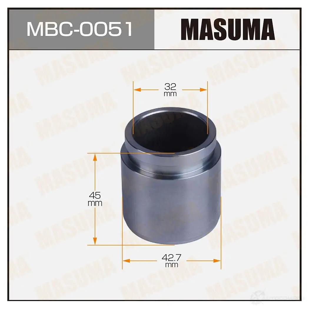 Поршень тормозного суппорта d-42.7 MASUMA MBC-0051 RZFJH P 1439697867 изображение 0