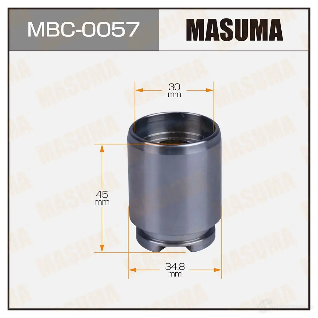 Поршень тормозного суппорта d-34.8 MASUMA 1439697873 MBC-0057 5IJHN 6H