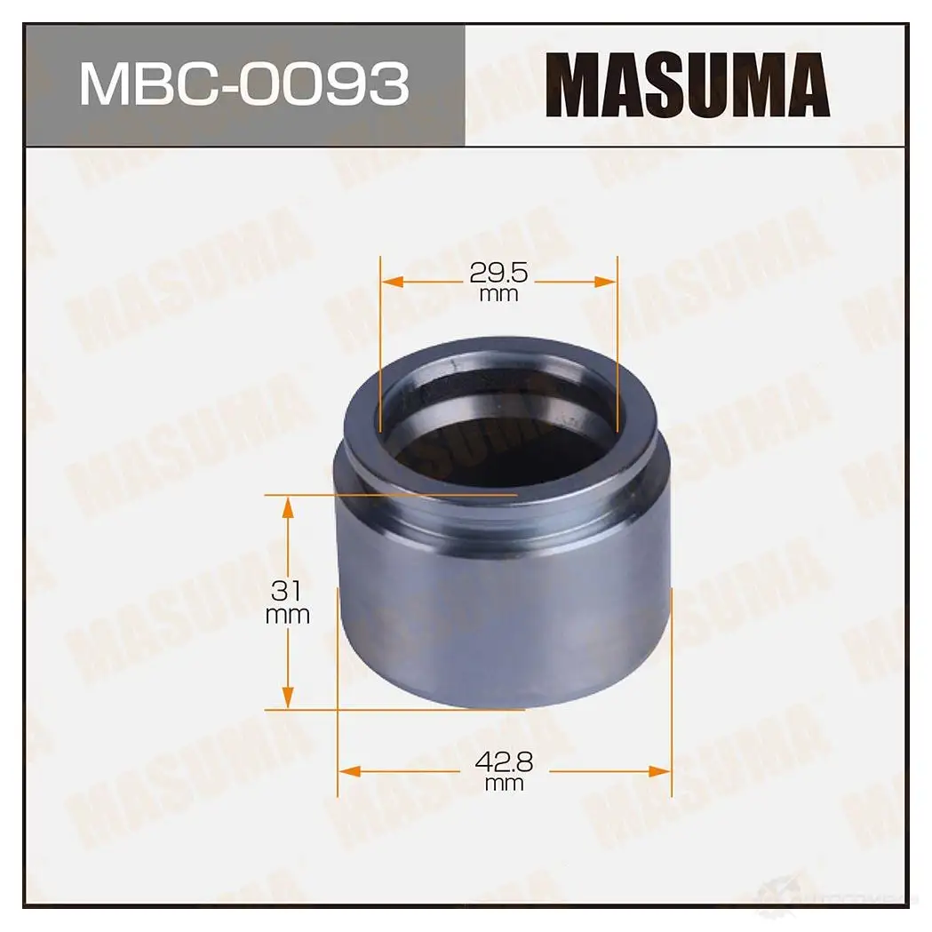Поршень тормозного суппорта d-42.8 MASUMA F3SN 1MF MBC-0093 1439697909 изображение 0