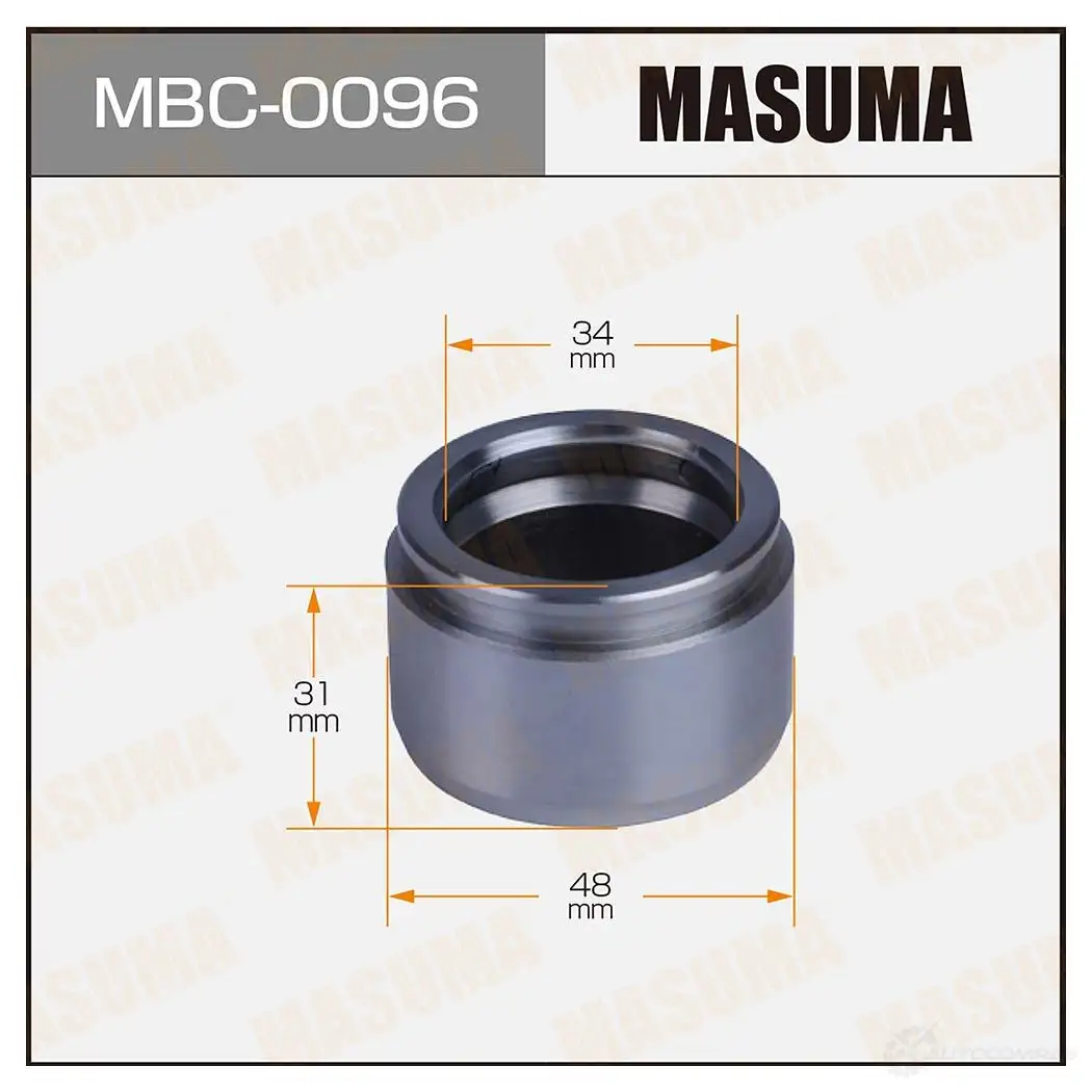 Поршень тормозного суппорта d-48 MASUMA C HEG2WJ MBC-0096 1439697912 изображение 0