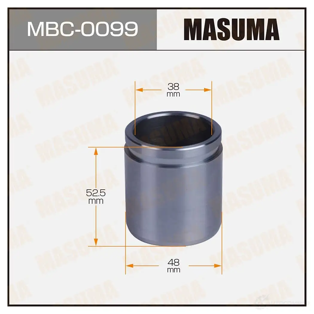 Поршень тормозного суппорта d-48 MASUMA MBC-0099 N7R KG 1439697915 изображение 0