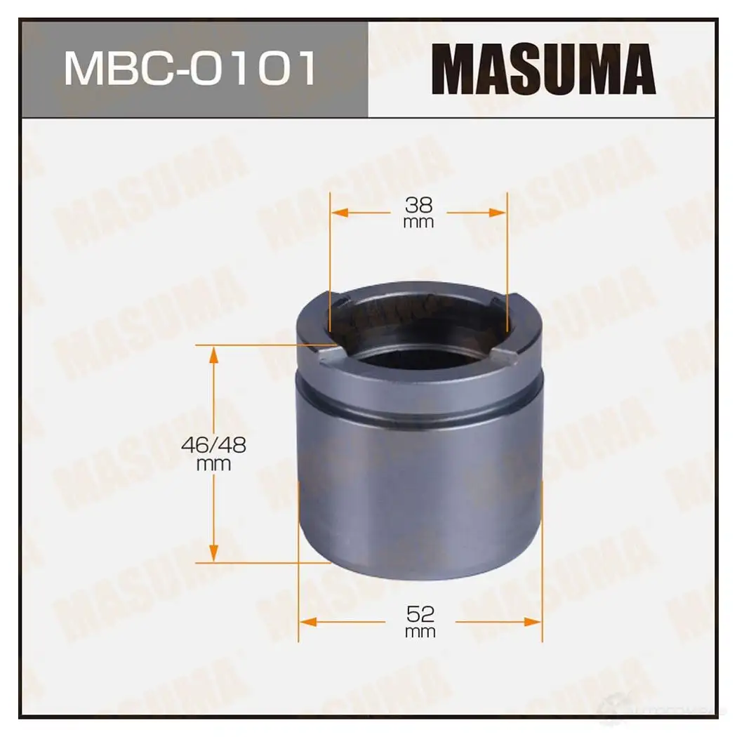 Поршень тормозного суппорта d-52 MASUMA MBC-0101 1439697917 AG7A 27 изображение 0