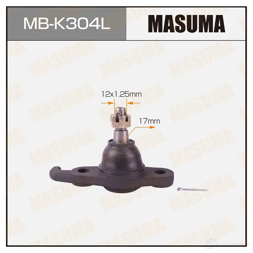 Опора шаровая MASUMA MB-K304L 1422882435 54PT U0 изображение 0