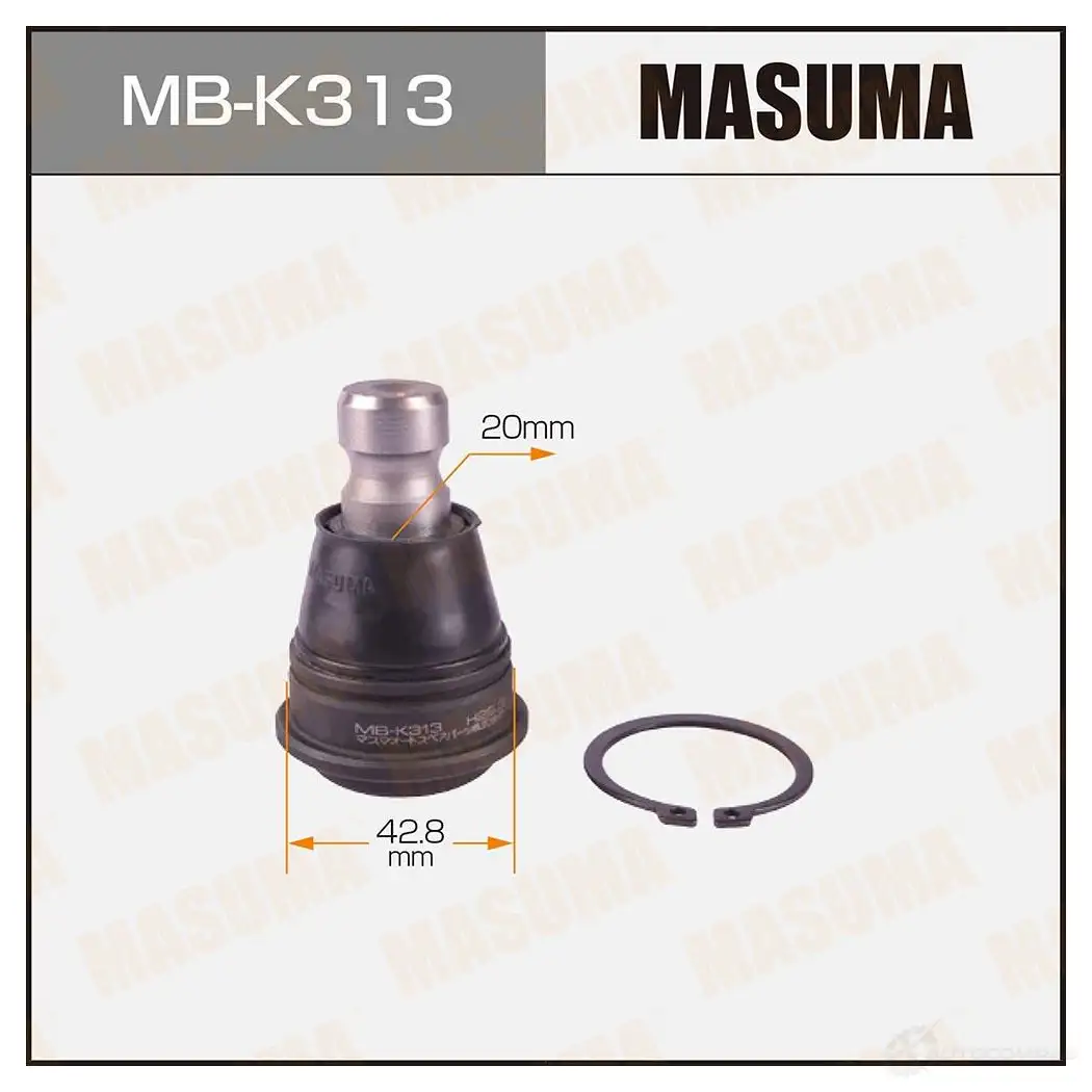 Опора шаровая MASUMA MB-K313 38ZA 7 1422882318 изображение 0